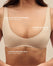 Hot Deep Plunge Mini Bra - Light Beige