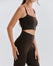 Legging Taille Haute Sport - Dark Brown