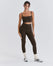 Legging Taille Haute Sport - Dark Brown