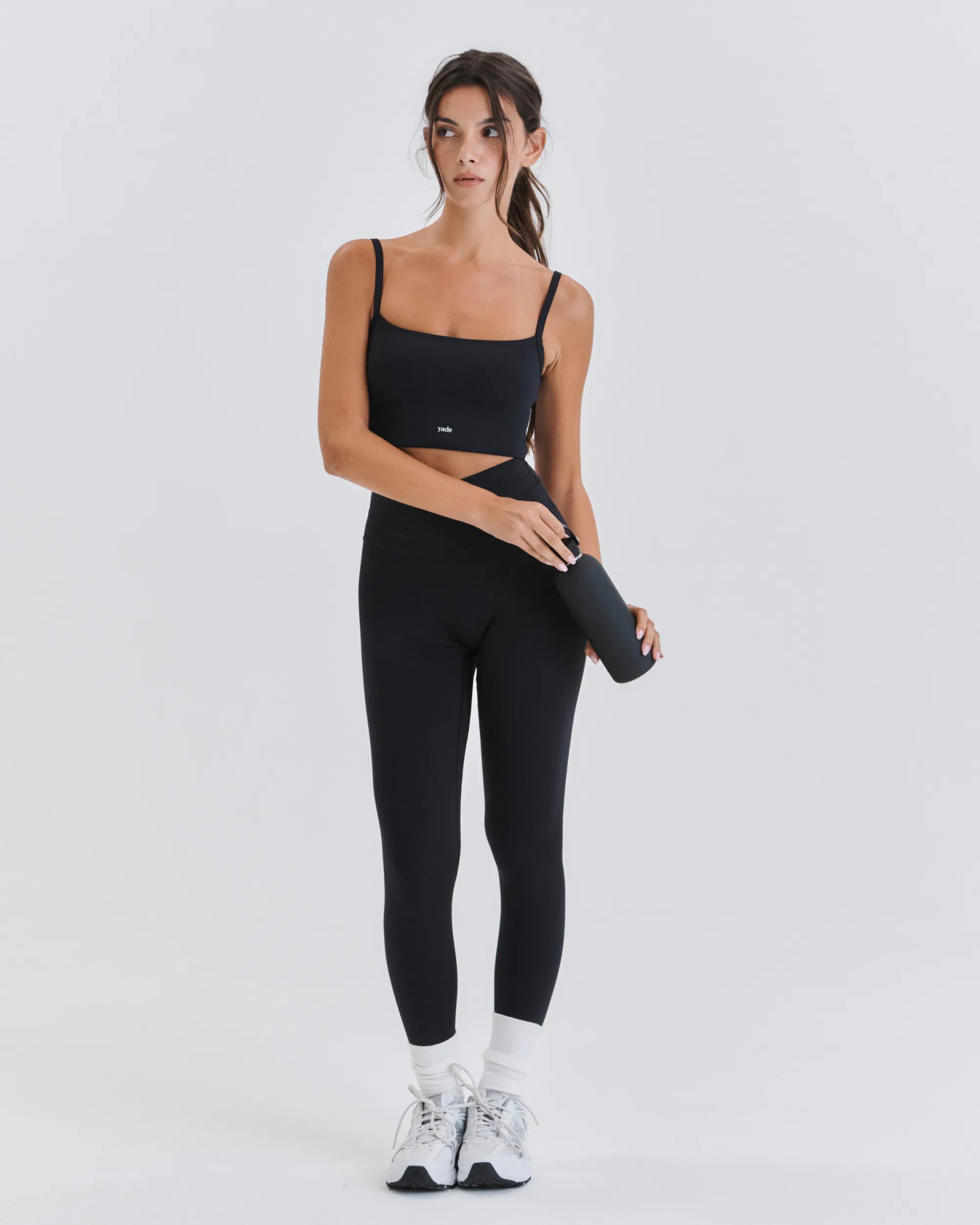 High-Waisted Sport Leggings - Dark
