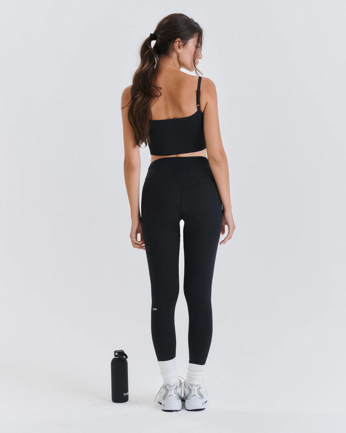 High-Waisted Sport Leggings - Dark