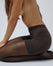 Collant Shorty Sculptant - Brown 40D