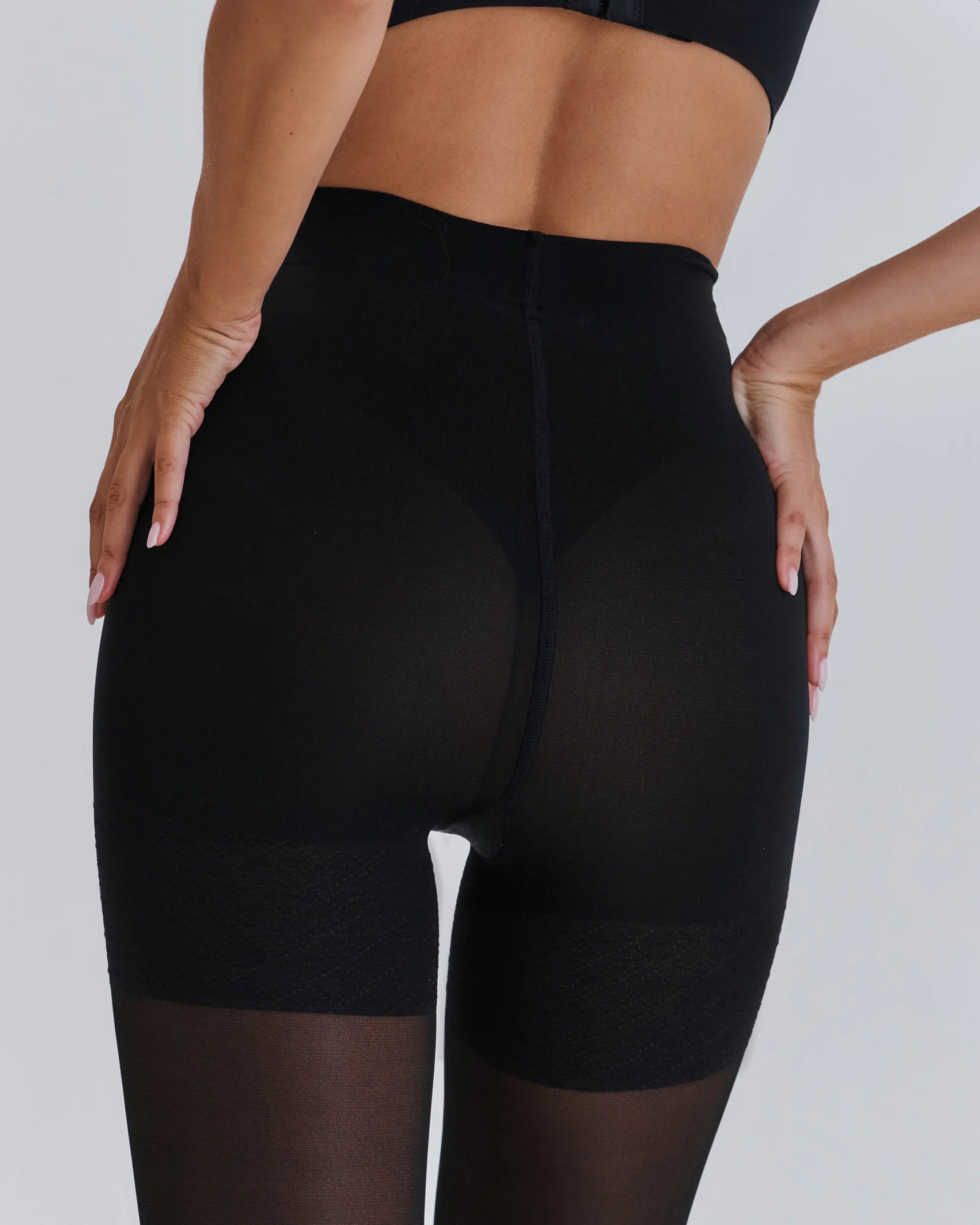 Sculpting Shorty Tights - 40D - Dark