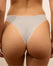 Tanga Cotton Lace -  Light Grey