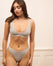 Tanga Cotton Lace -  Light Grey