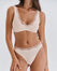 Tanga Floral Lace - Poudre