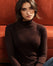Top Col Montant Manches Longues  - Mocha