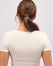 Tee-Shirt Décolleté Coton No Bra - Off White