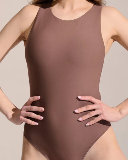 Body Encolure Américaine - Taupe