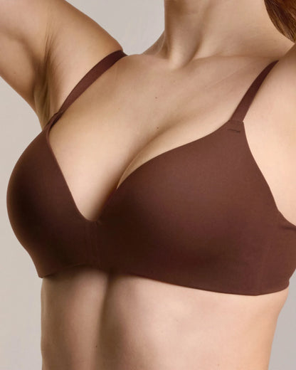 Brassière Hot Décolleté Push-up Édition 2025 - Espresso