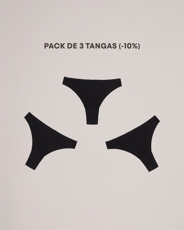 tangas invisibles noirs