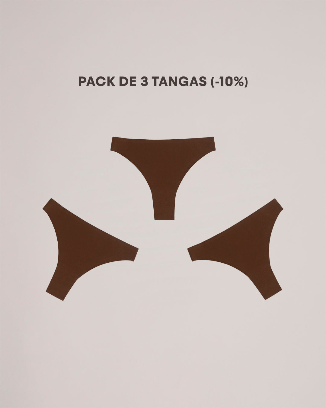 tangas invisibles marron
