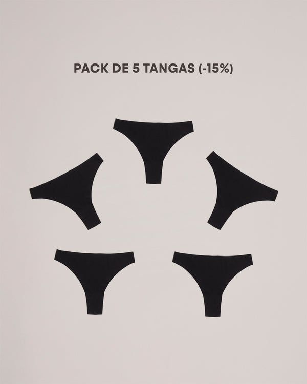 tangas invisibles noirs