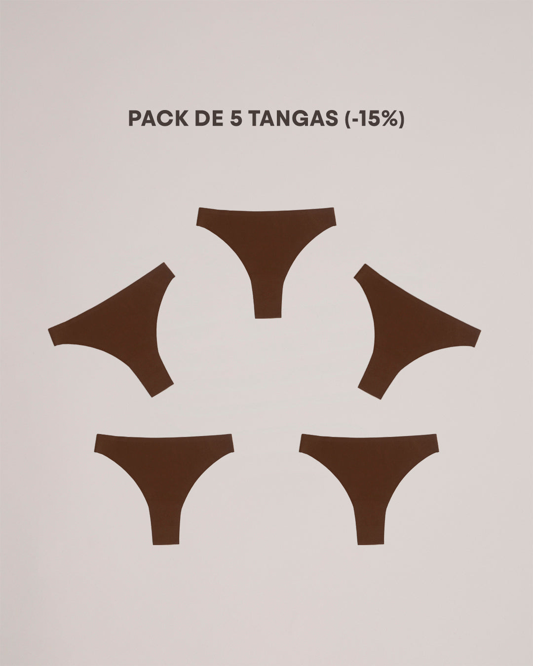 tangas invisibles marron