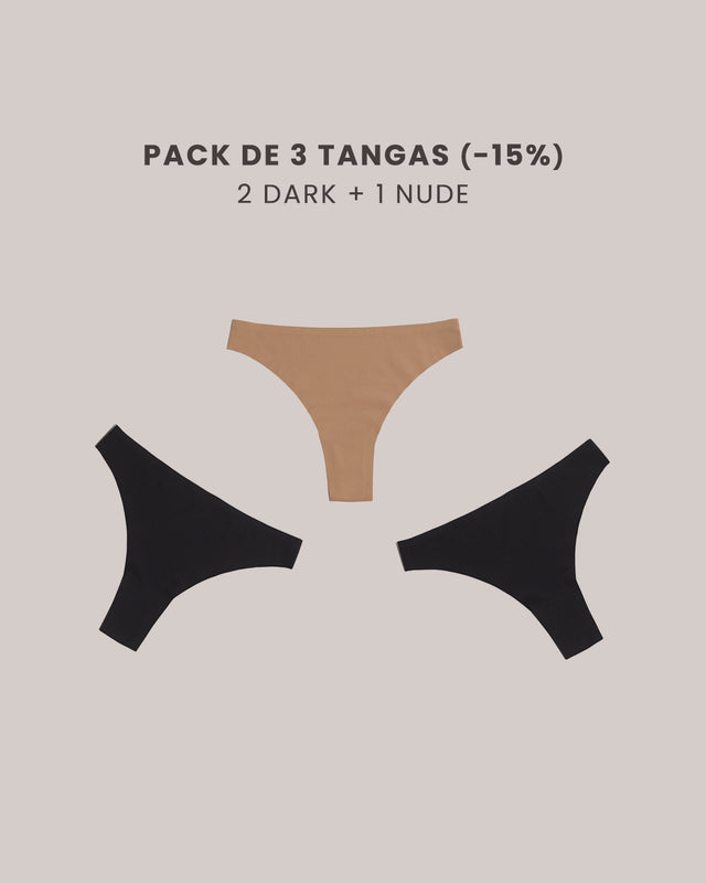 pack 3 tangas menstruels