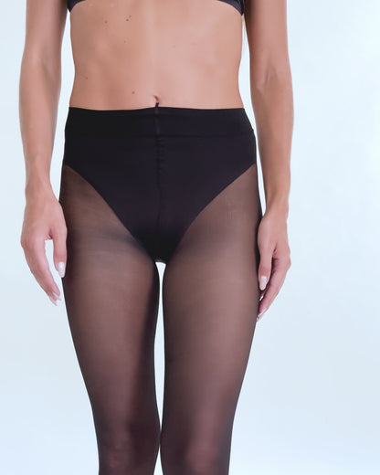 Le Collant Parfait - Bikini Sculptant - Dark 40D